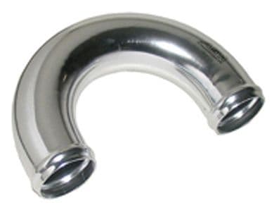 Aluminium Water Rails 180 Degree Bend 32-63mm OD