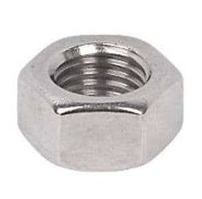 Zinc Plated Full Nuts - Pack of 5