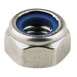 Zinc Plated Nyloc Nuts - Pack of 5