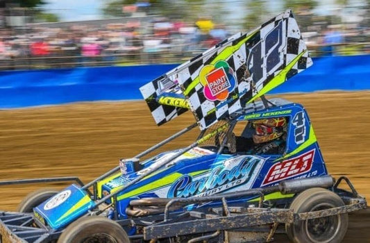 2026 Spec BriSCA F2 Lightweight Aerofoil - Double large Endplate