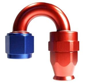 AN -8 Aeroquip 180 Degree Aluminium Fitting