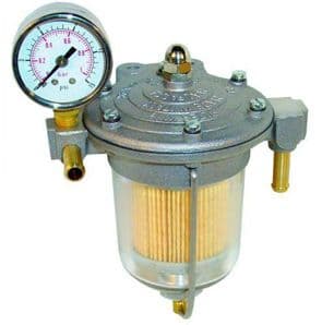 Filter King Fuel Regulator with Pressure Gauge