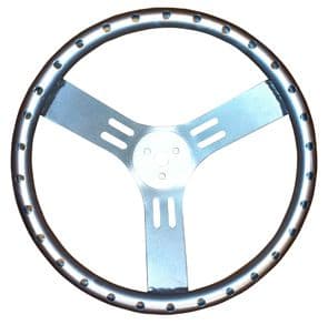 15" Lightweight Aluminium Steering Wheel - Dished